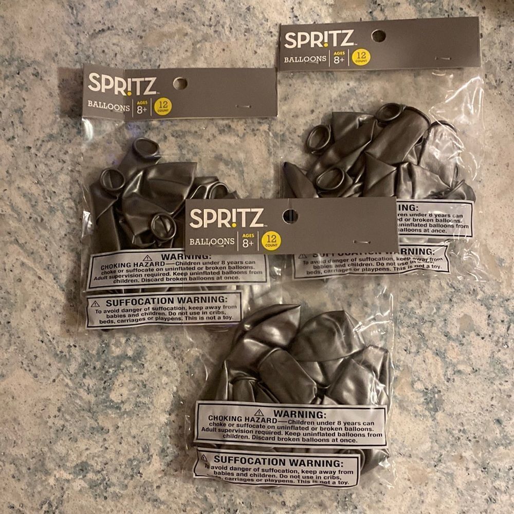 Spritz Silver Baloons  